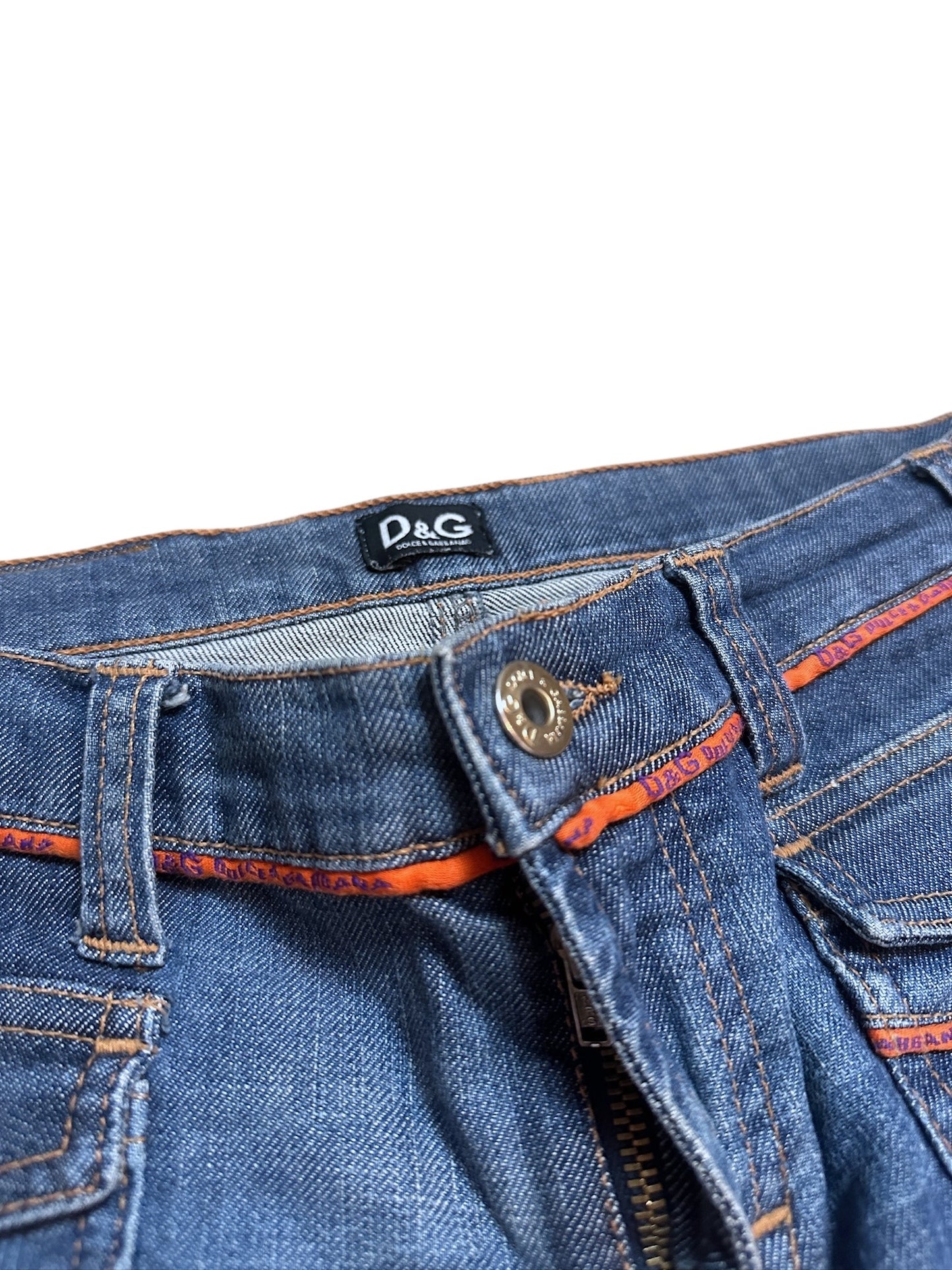 Dolce & Gabbana Jeans Denim Hose Flared 28