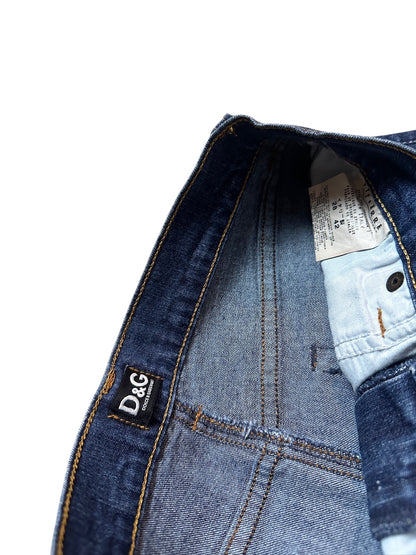 Dolce & Gabbana Jeans Denim Hose Backprint Größe 28