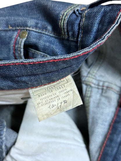 Dolce & Gabbana Backprint Jeans (XS)