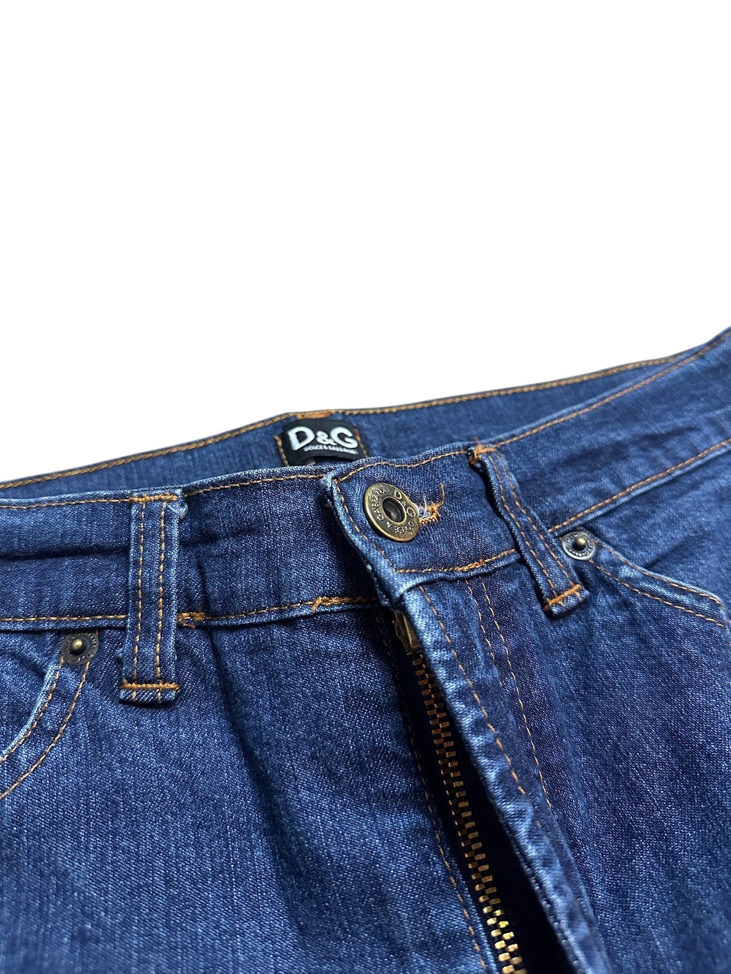 Dolce & Gabbana Jeans Denim Hose Backprint Größe 28