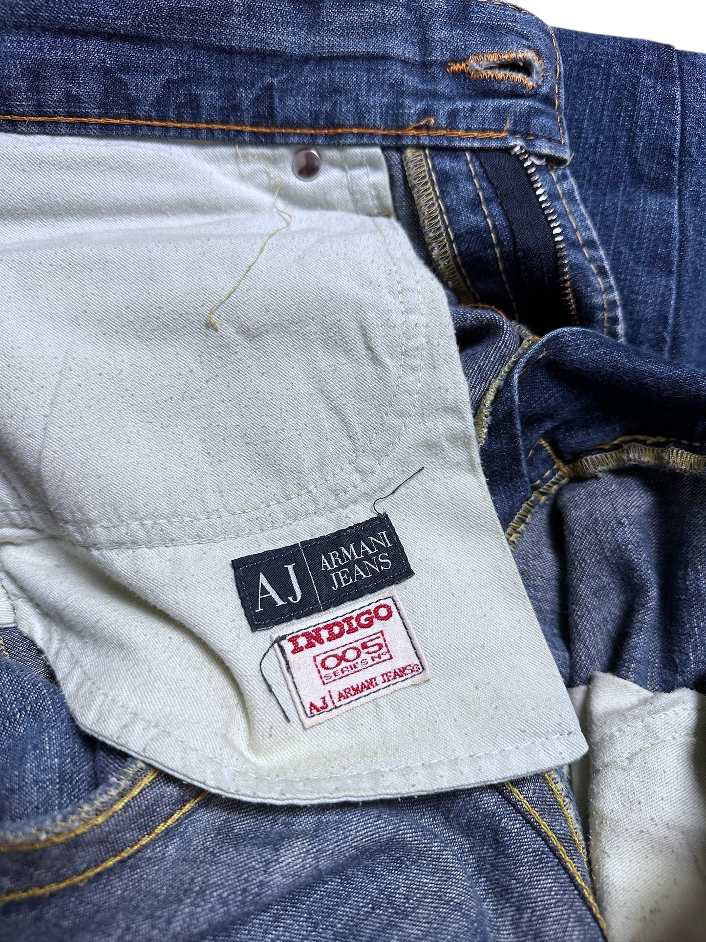Armani Big Backprint Jeans (M)