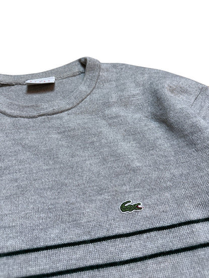 Lacoste Sport Gestreifter Sweater (M)
