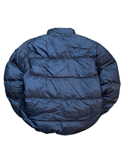 Adidas Vintage Puffer Jacke Winterjacke Warm 90s Chrome Blau L