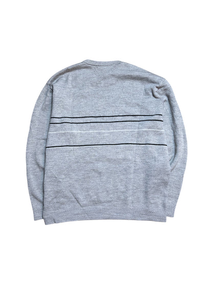 Lacoste Sport Gestreifter Sweater (M)