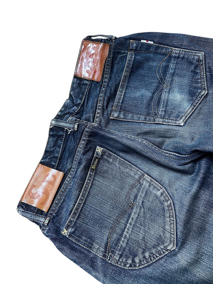 Studio D’Artisan Japanese Denim D1263 Double Patched 32