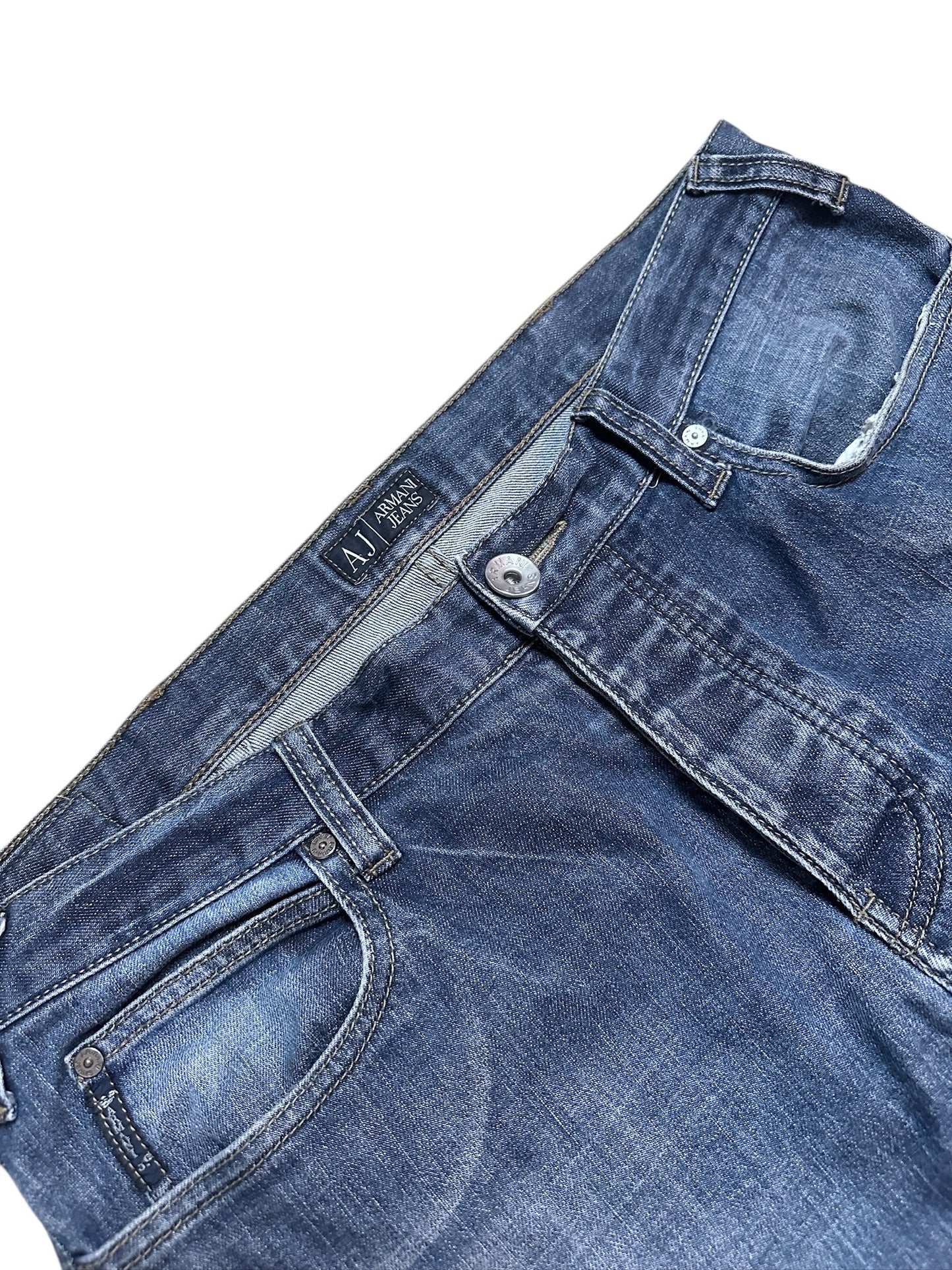 Armani Jeans Hose Baggy Vintage Denim Adler 34