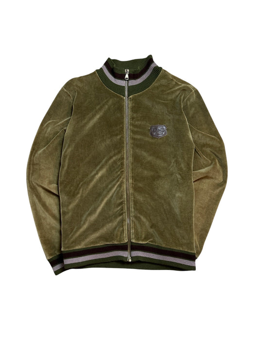 Dolce & Gabbana Velours Strickjacke (M)