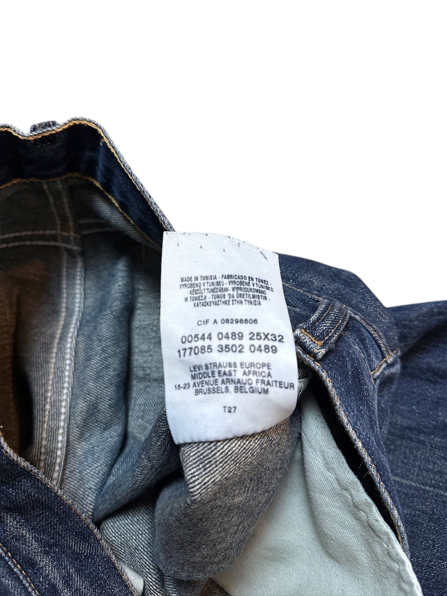 Levi’s Jeans Denim Flared Wide Leg Hose Blau XS