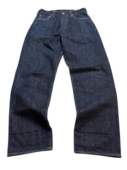 Evisu Jeans No. 2 Hose Raw Baggy Denim  2001 Backprint 34