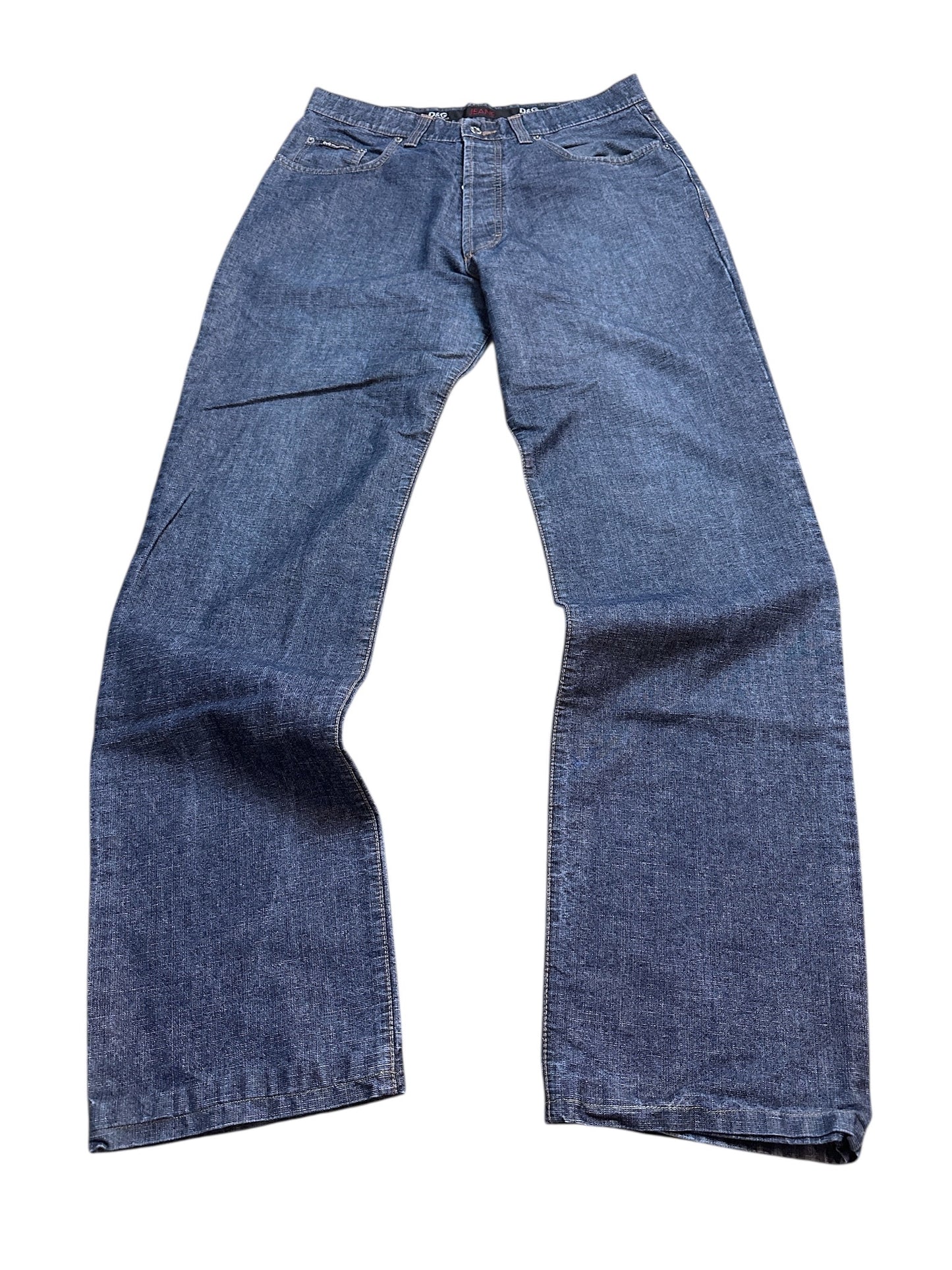 Dolce & Gabbana Baggy Denim Jeans Hose 36