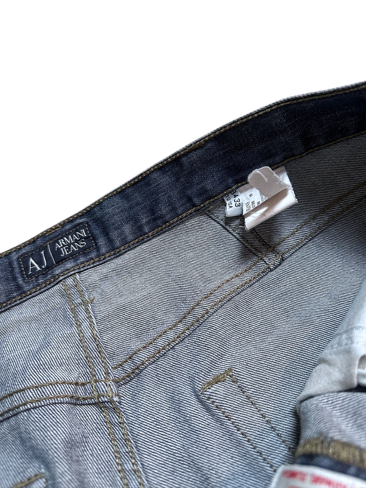 Armani Jeans Hose Baggy Vintage Denim Adler 34