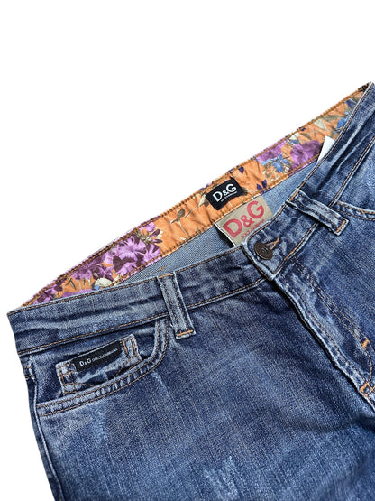 D&G Small Backprint Jeans (M)