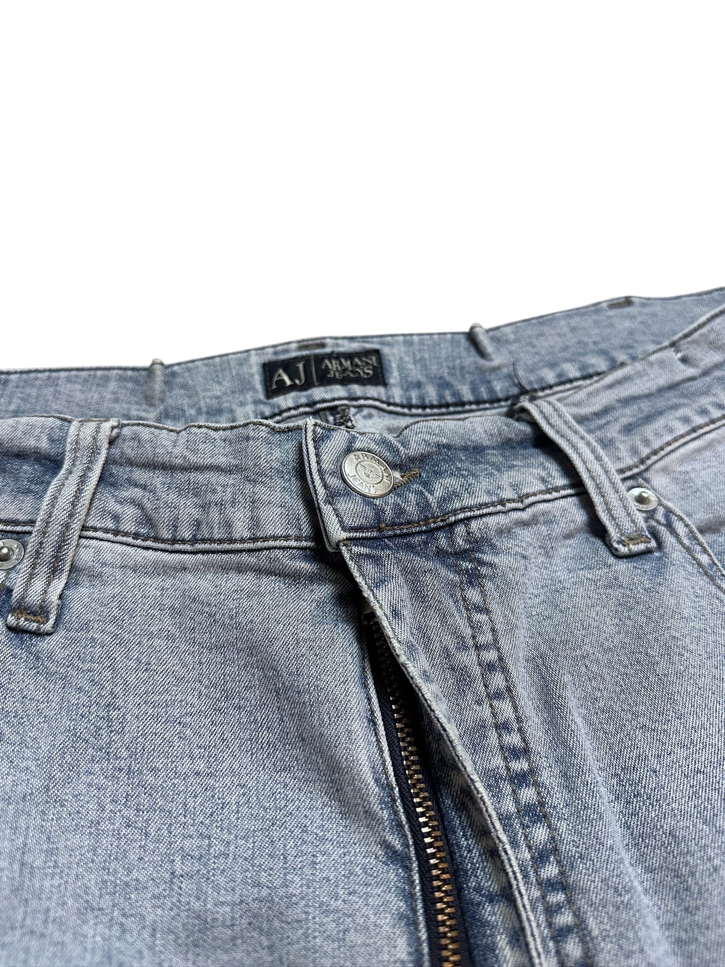 Armani Jeans Baggy Wide Leg Hose Adler 40