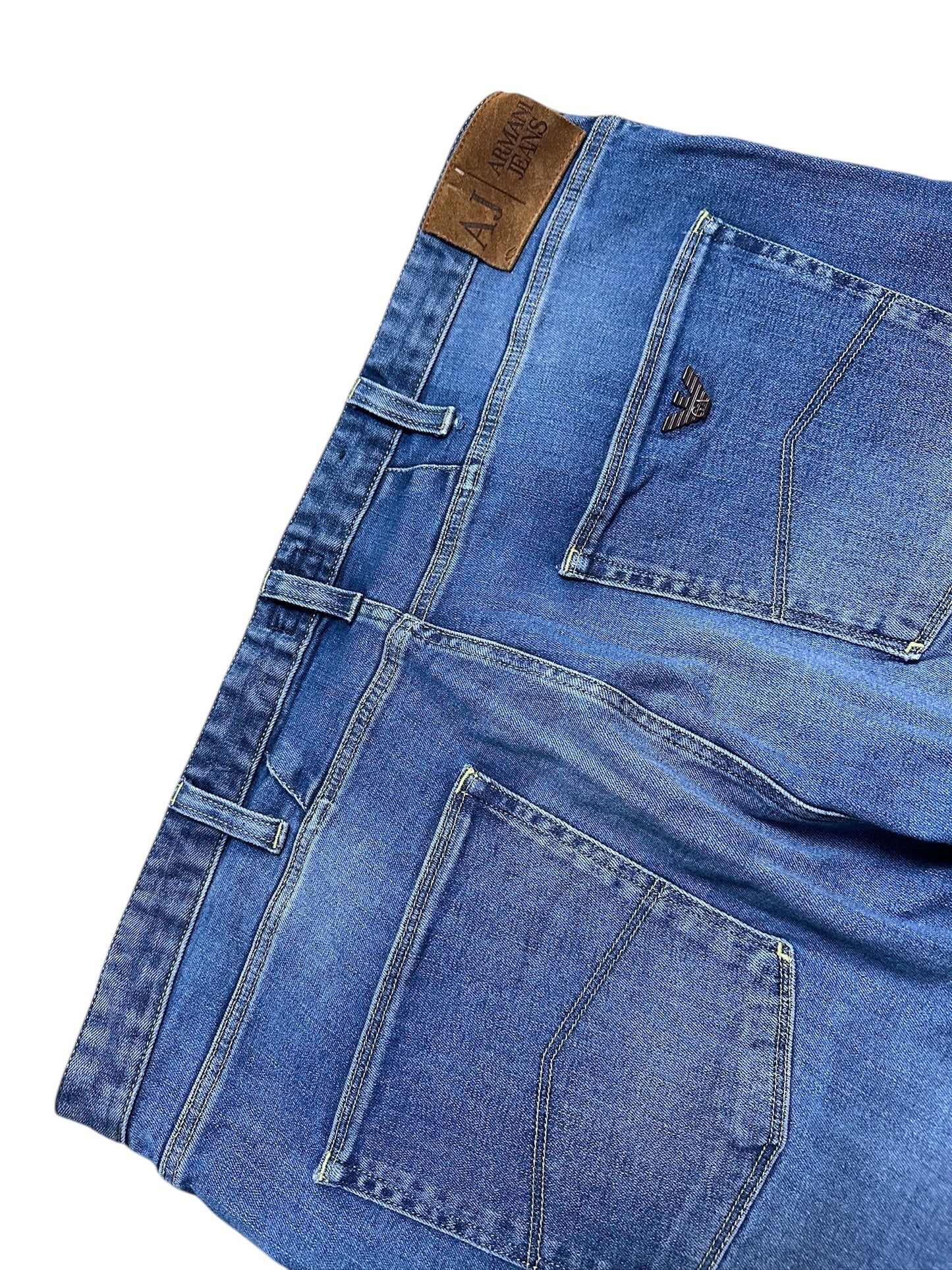 Armani Jeans Baggy Vintage Hose Jeanshose Denim Größe 38