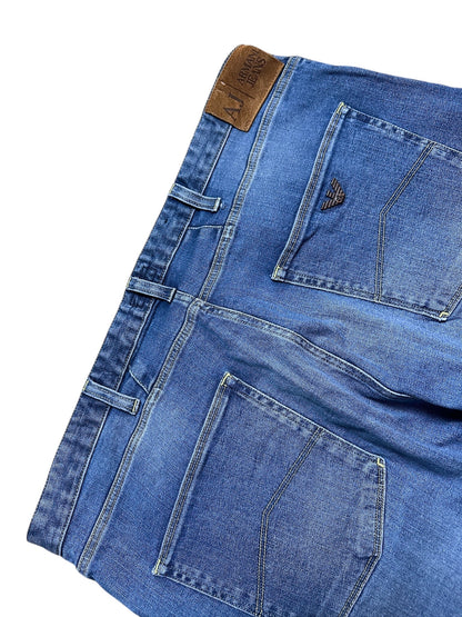 Armani Jeans Baggy Vintage Hose Jeanshose Denim Größe 38