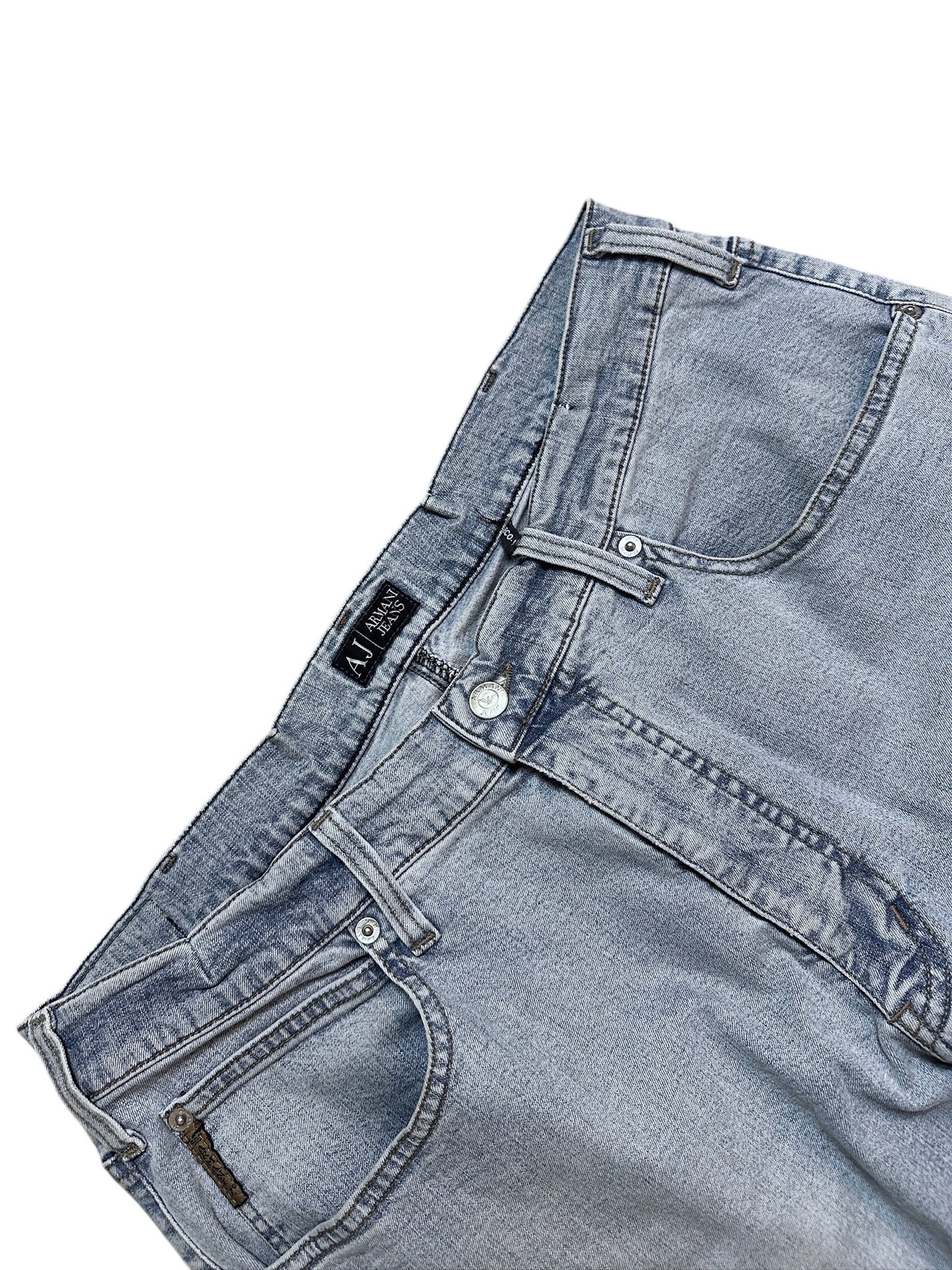 Armani Jeans Baggy Wide Leg Hose Adler 40