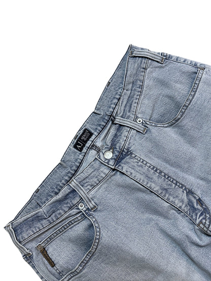 Armani Jeans Baggy Wide Leg Hose Adler 40