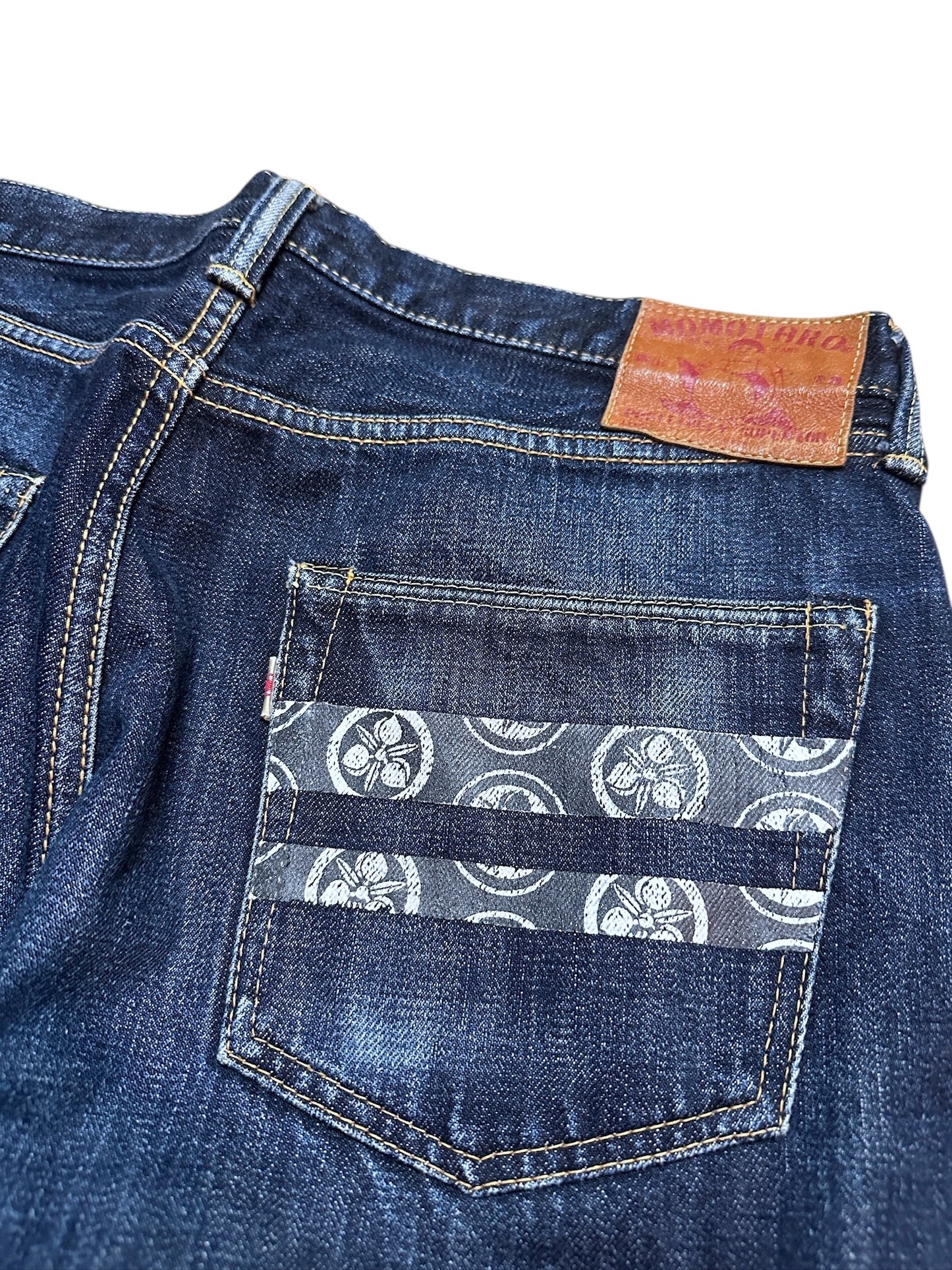 Momotaro Jeans GTB Kamon Custom Selvedge Denim Okayama 33
