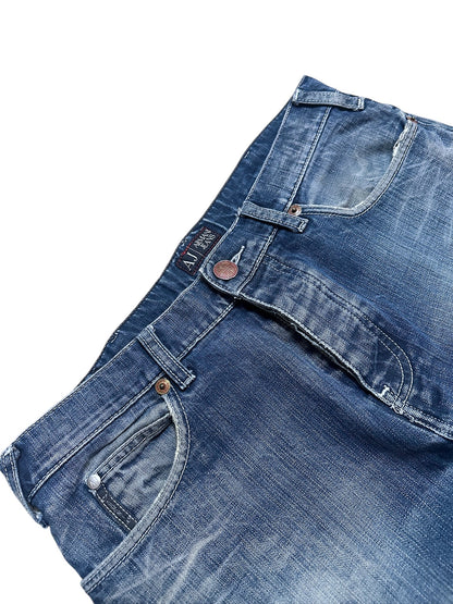 Armani Jeans Dirty Tigers Baggy Denim Hose Adler 31