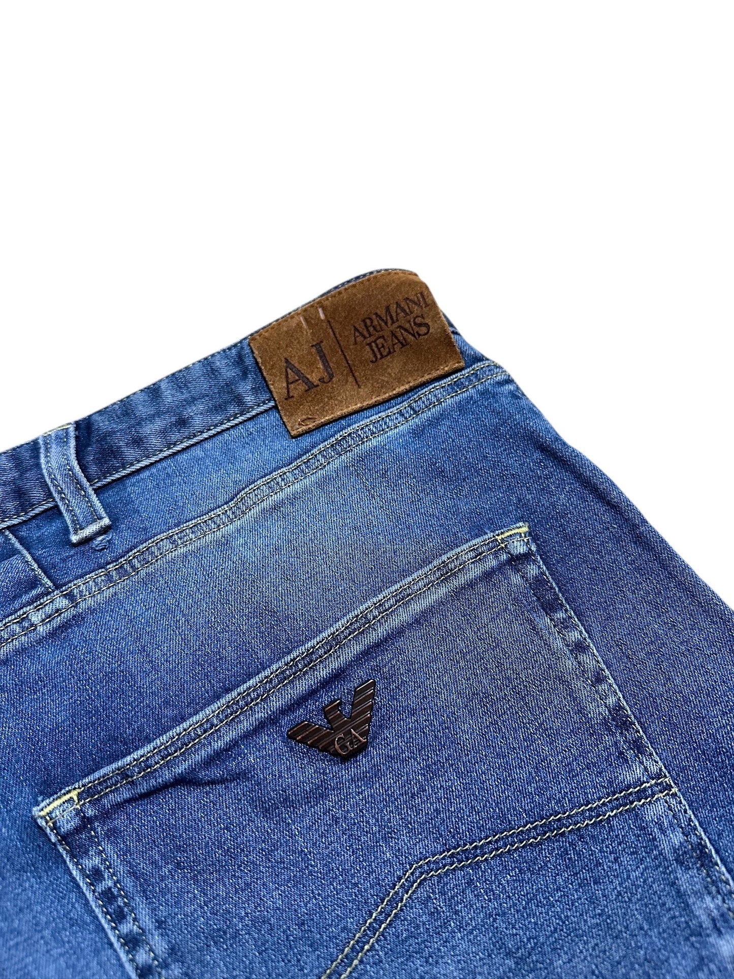 Armani Jeans Baggy Vintage Hose Jeanshose Denim Größe 38