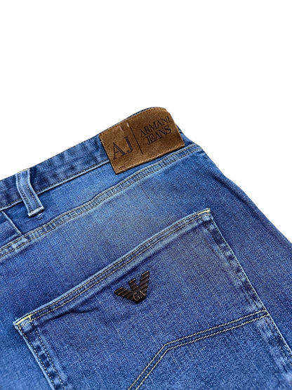 Armani Jeans Baggy Vintage Hose Jeanshose Denim Größe 38