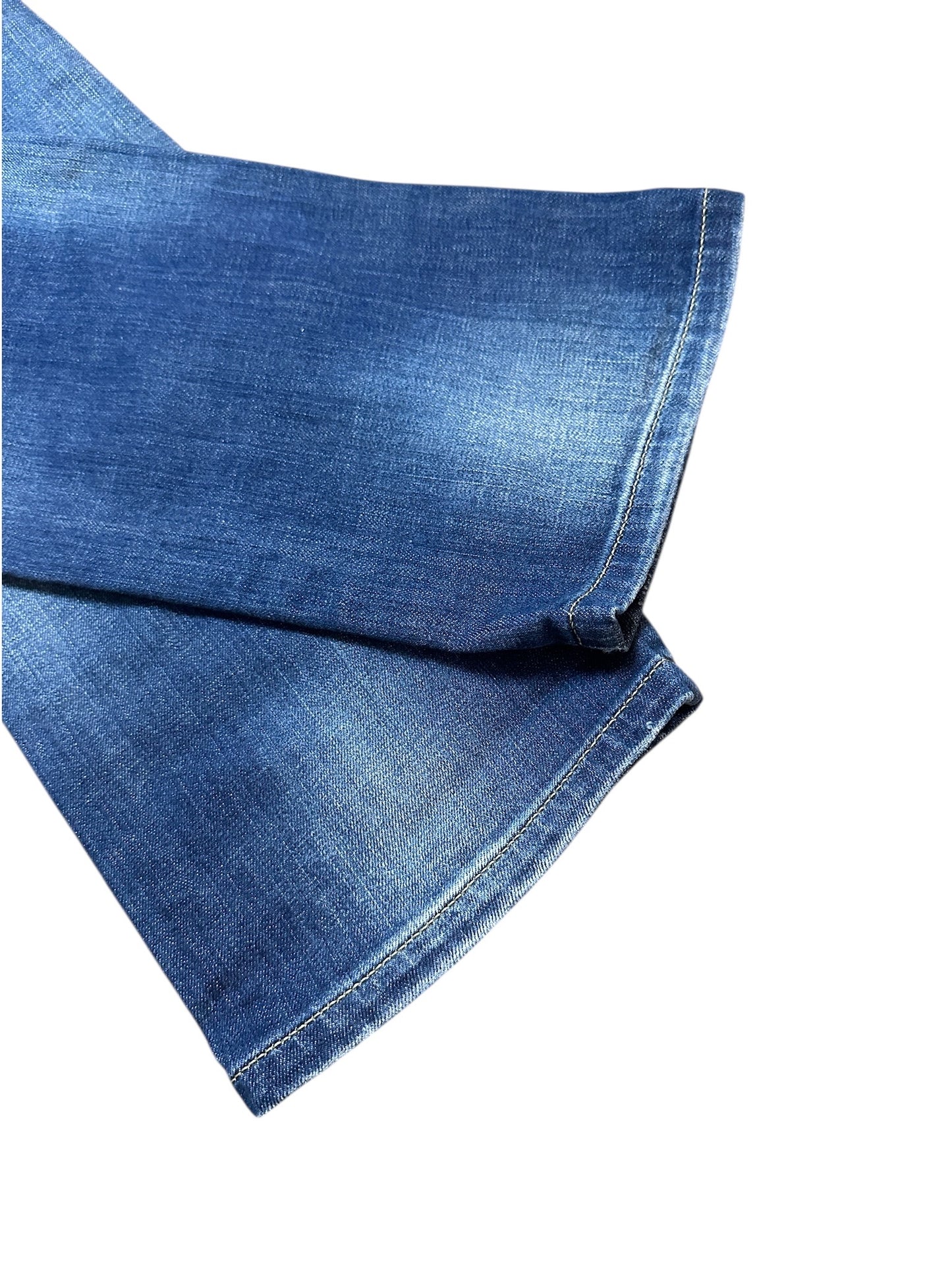 Armani Jeans Washed Denim Hose 32