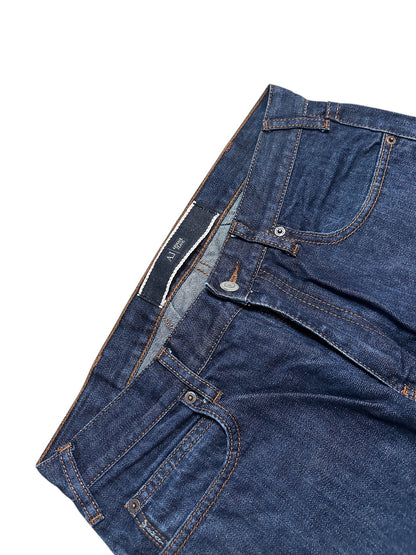 Armani Jeans Hose Vintage Baggy Raw Denim Größe 32