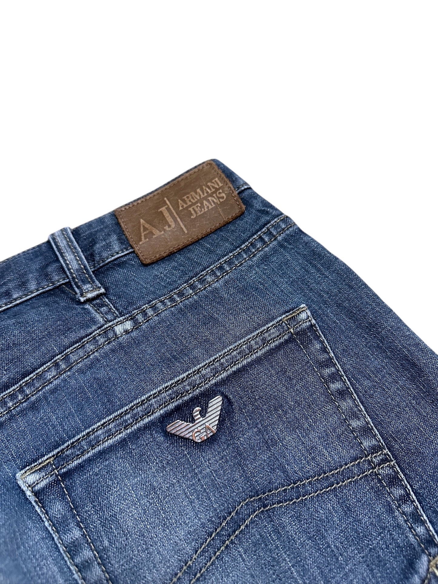 Armani Jeans Hose Baggy Vintage Denim Adler 34