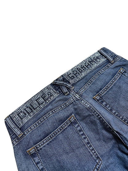 Dolce & Gabbana Glitzerbund Jeans (S)