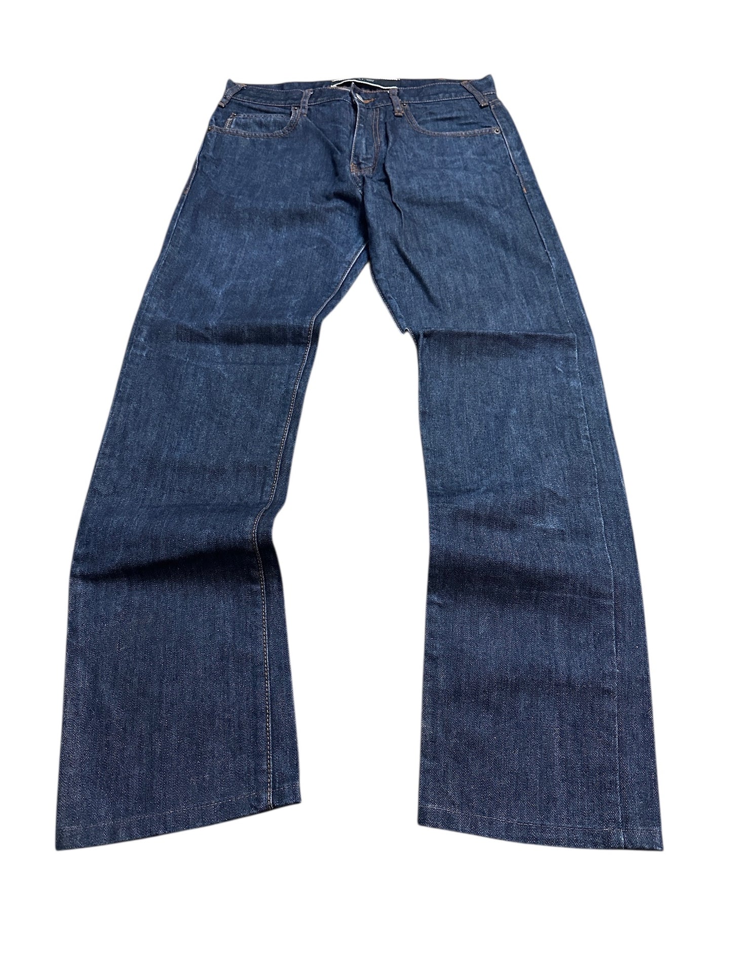 Armani Jeans Hose Vintage Baggy Raw Denim Größe 32