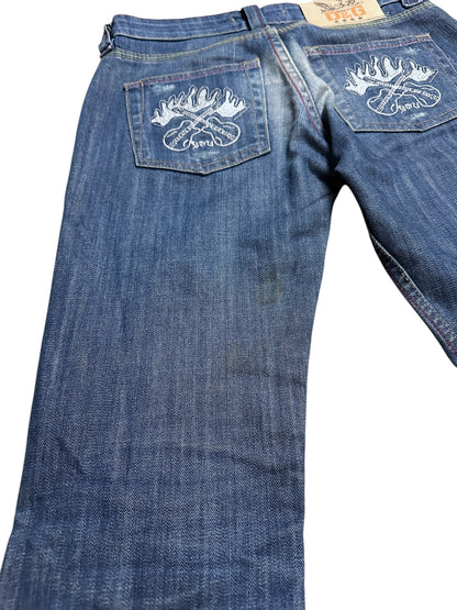 Dolce & Gabbana Backprint Jeans (XS)