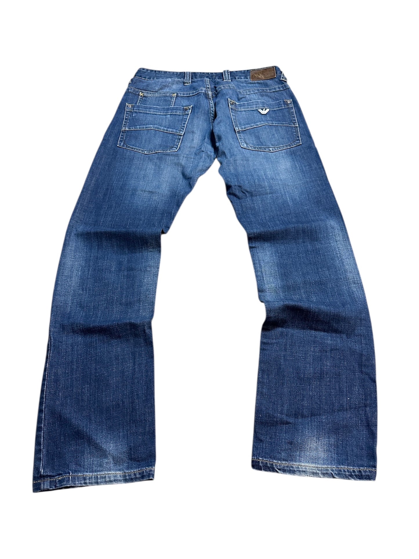 Armani Jeans Baggy Y2K Hose Vintage Denim Größe 33