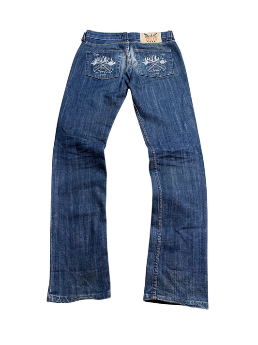 Dolce & Gabbana Backprint Jeans (XS)