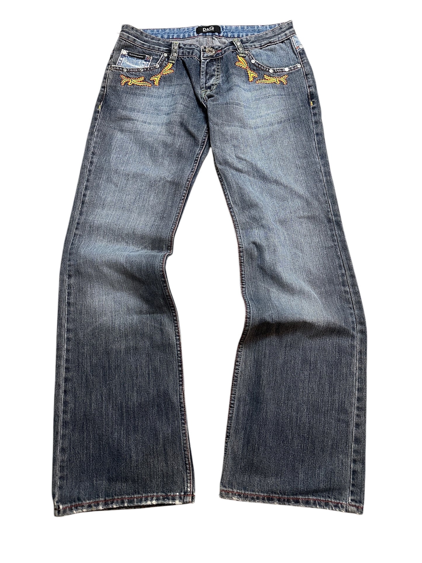 Dolce & Gabbana Muster Jeans (M)
