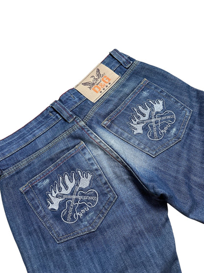 Dolce & Gabbana Backprint Jeans (XS)