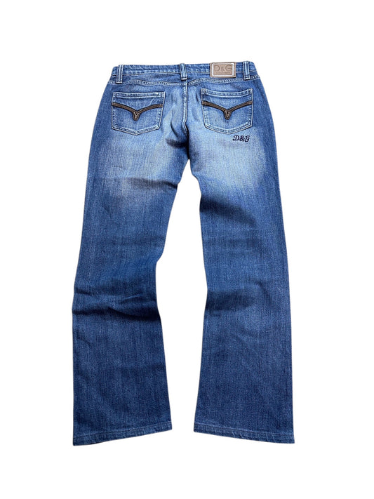 Dolce & Gabbana Backprint Jeans (XS)