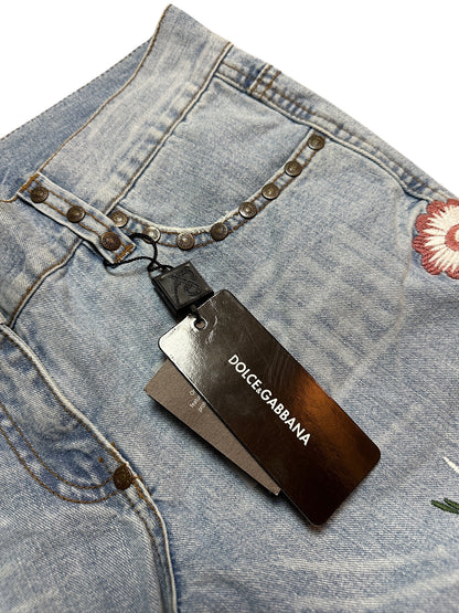 D&G Jeans Hawaii Print (S)