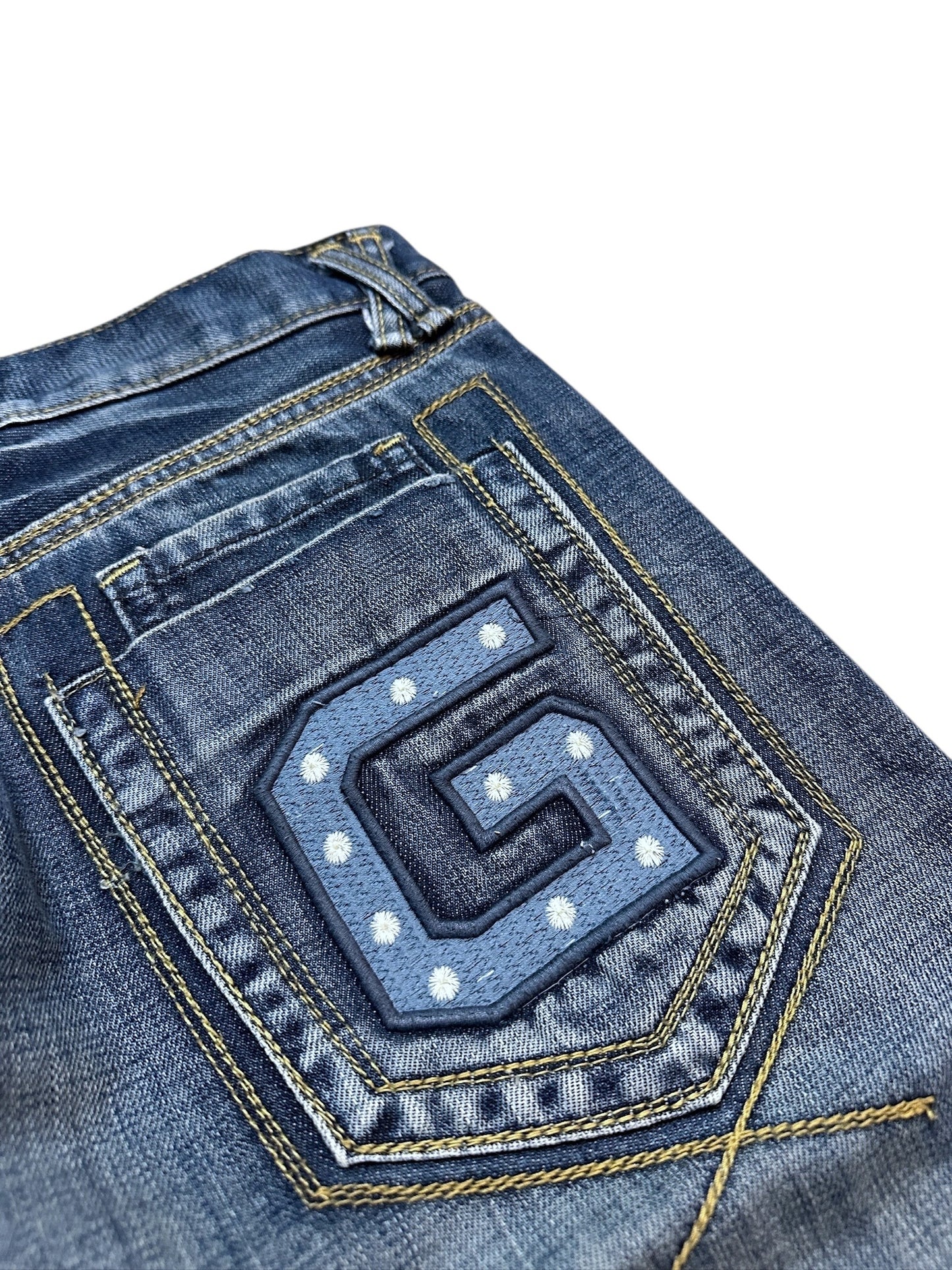 Dolce & Gabbana Muster Backprint Denim Jeans 32