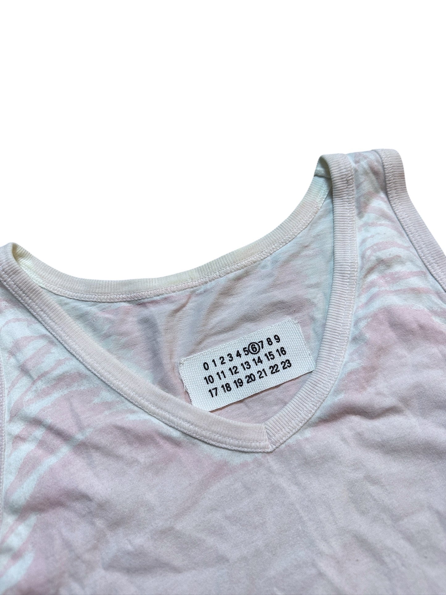 Maison Margiela Miss Deanna Faded Dye Tank Top Größe S
