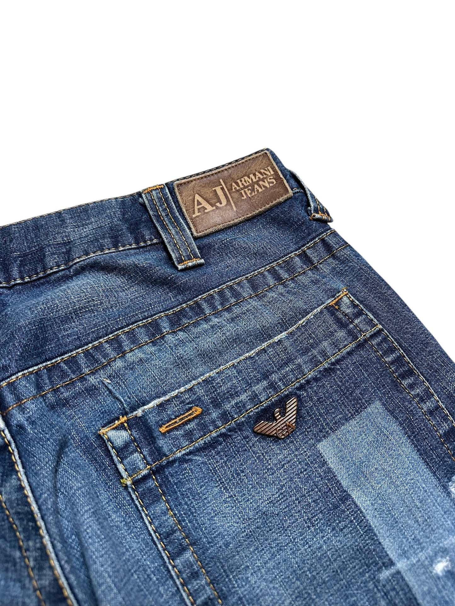Armani Big Backprint Jeans (M)