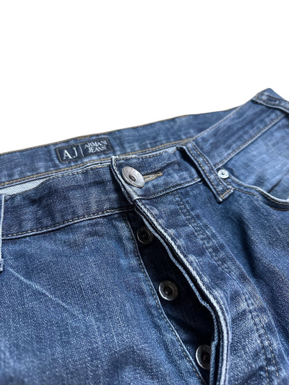 Armani Jeans Hose Baggy Vintage Denim Adler 34