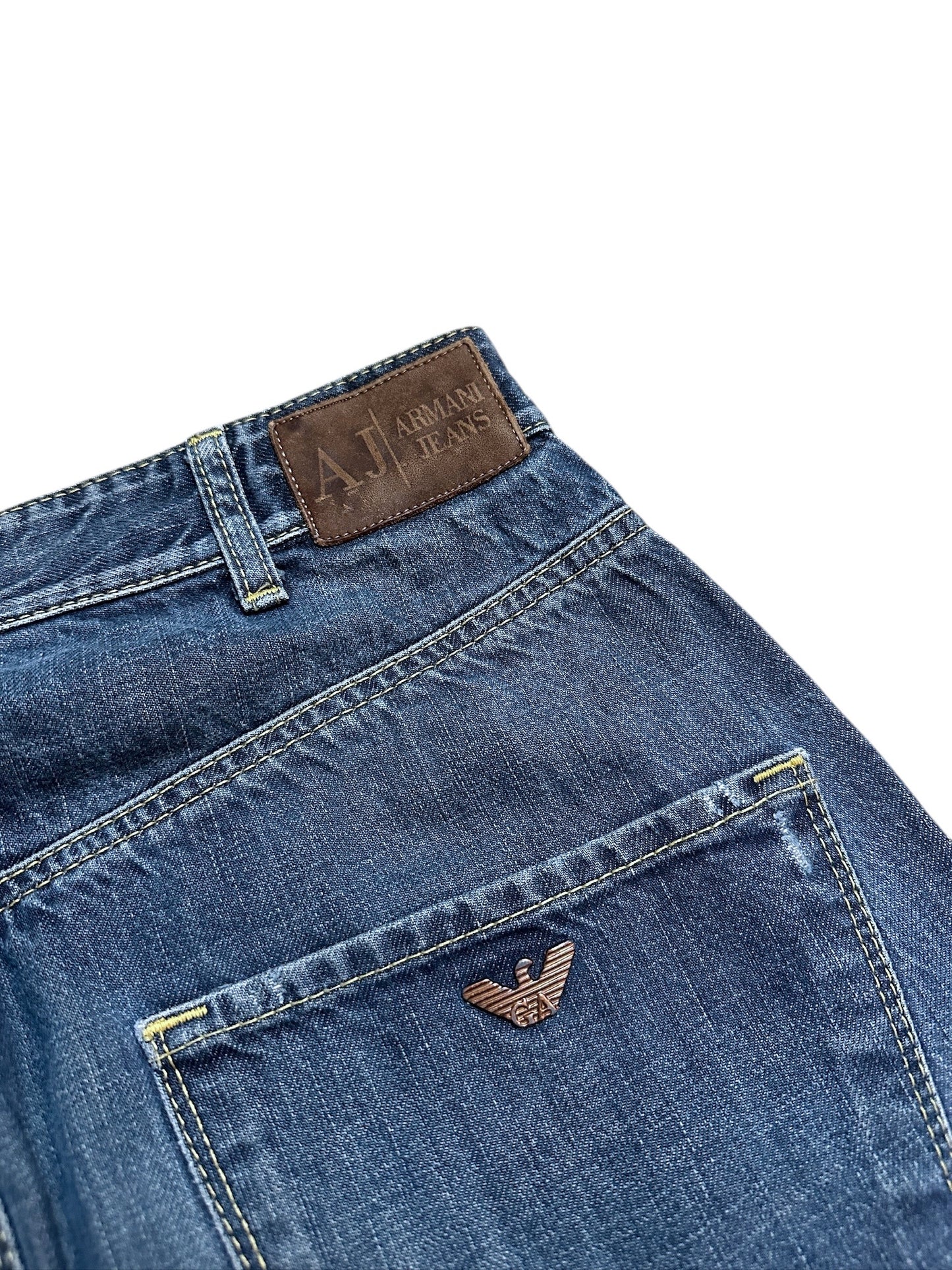 Armani Jeans Hose Vintage Denim Adler 31