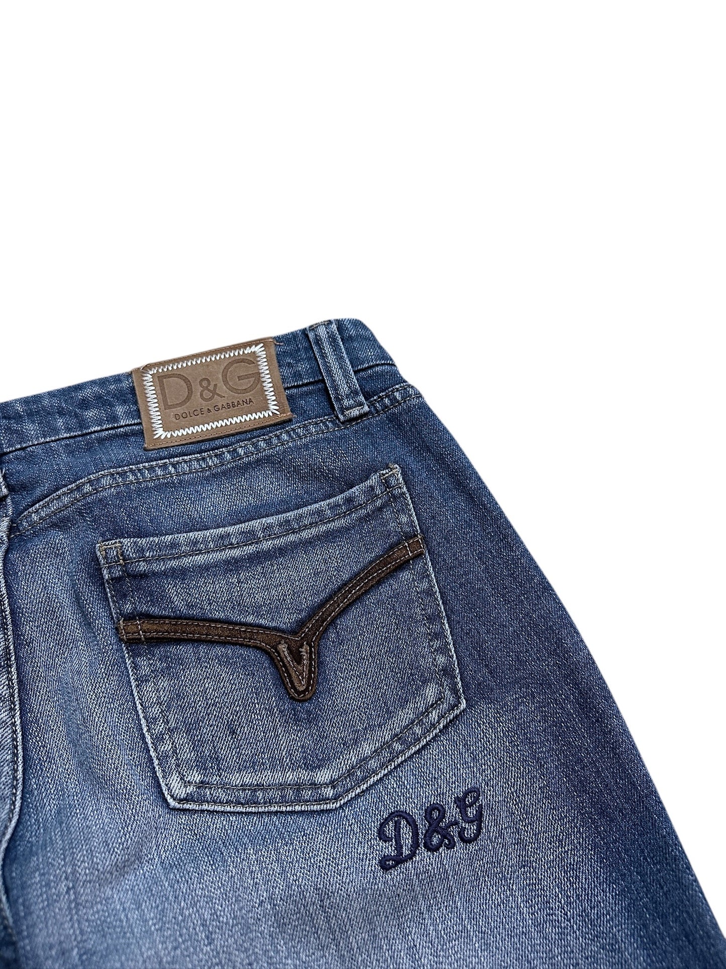 Dolce & Gabbana Backprint Jeans (XS)