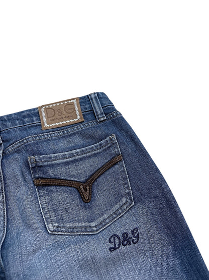 Dolce & Gabbana Backprint Jeans (XS)