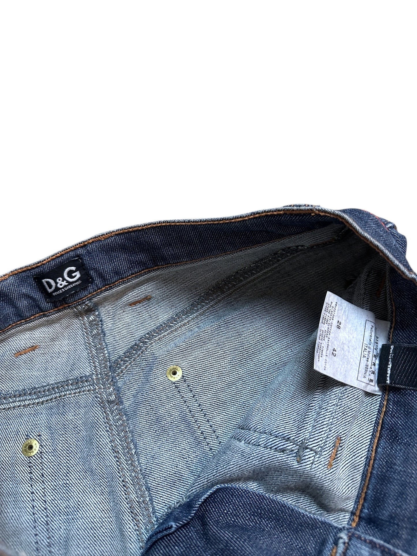 Dolce & Gabbana Jeans Denim Hose Flared 28