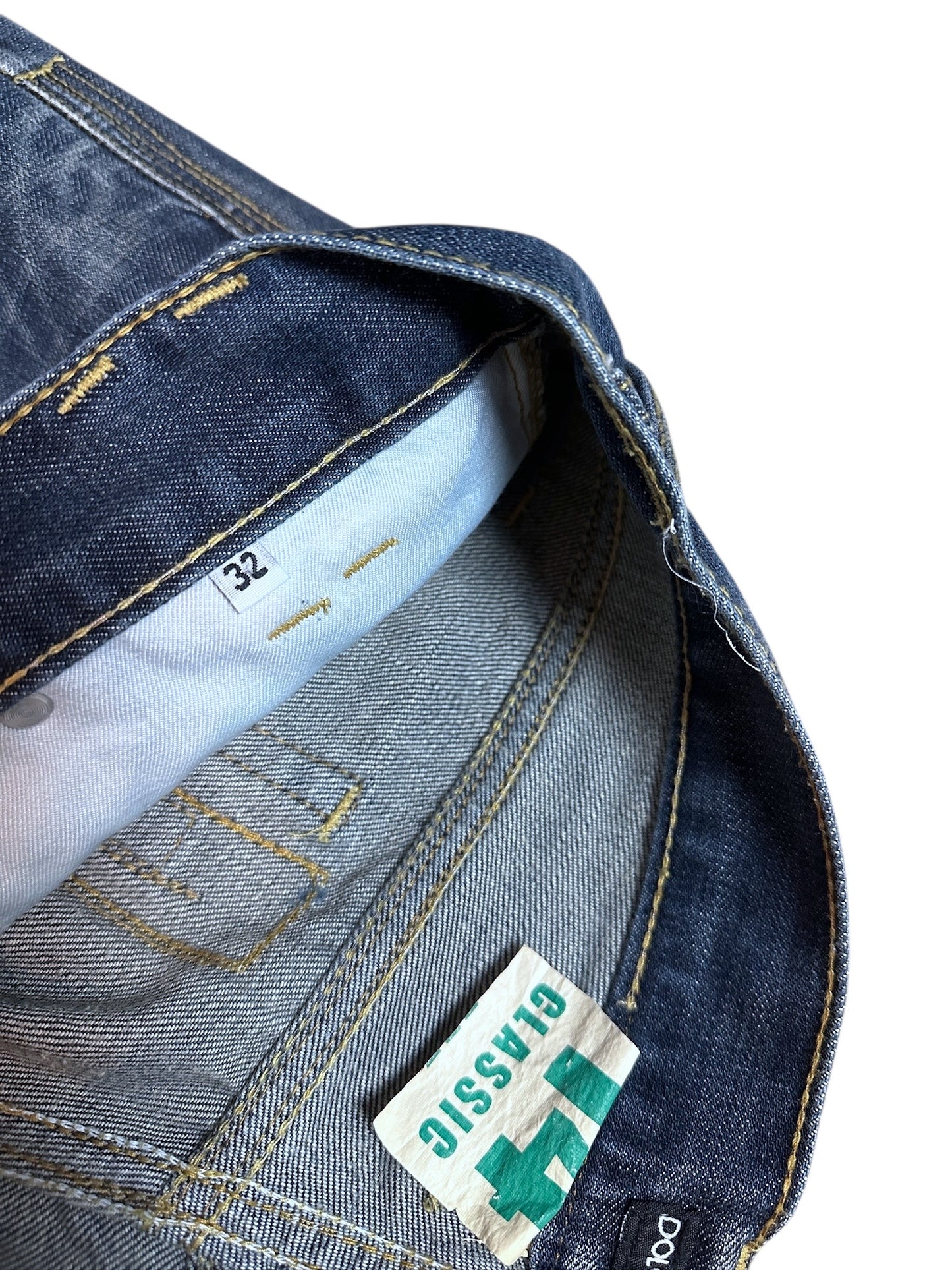 Dolce & Gabbana Muster Backprint Denim Jeans 32