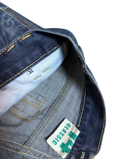 Dolce & Gabbana Muster Backprint Denim Jeans 32
