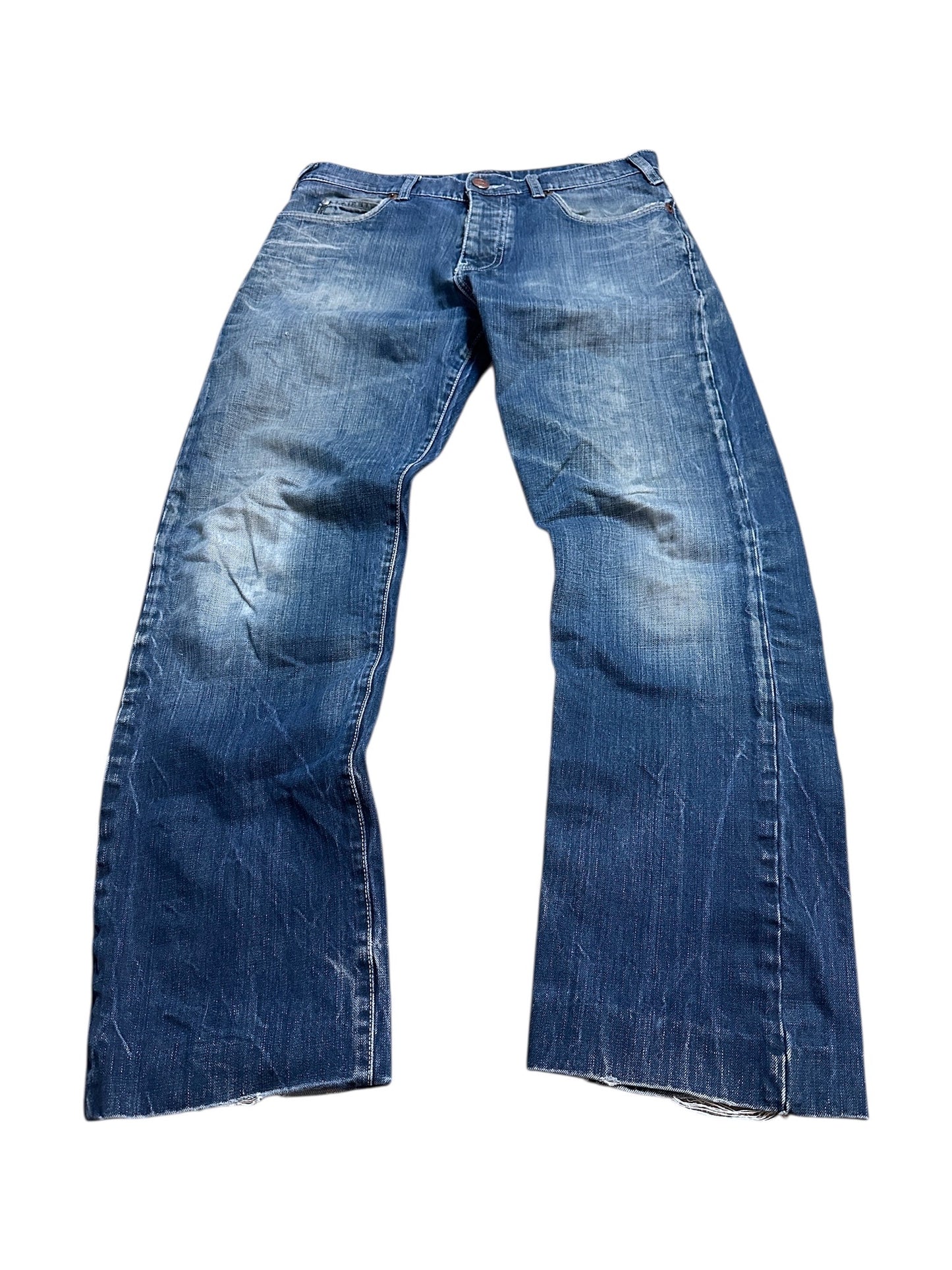 Armani Jeans Dirty Tigers Baggy Denim Hose Adler 31