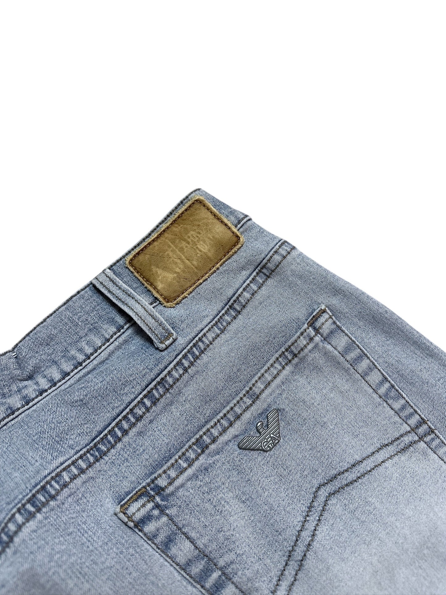 Armani Jeans Baggy Wide Leg Hose Adler 40