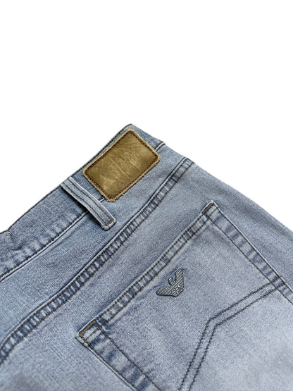 Armani Jeans Baggy Wide Leg Hose Adler 40